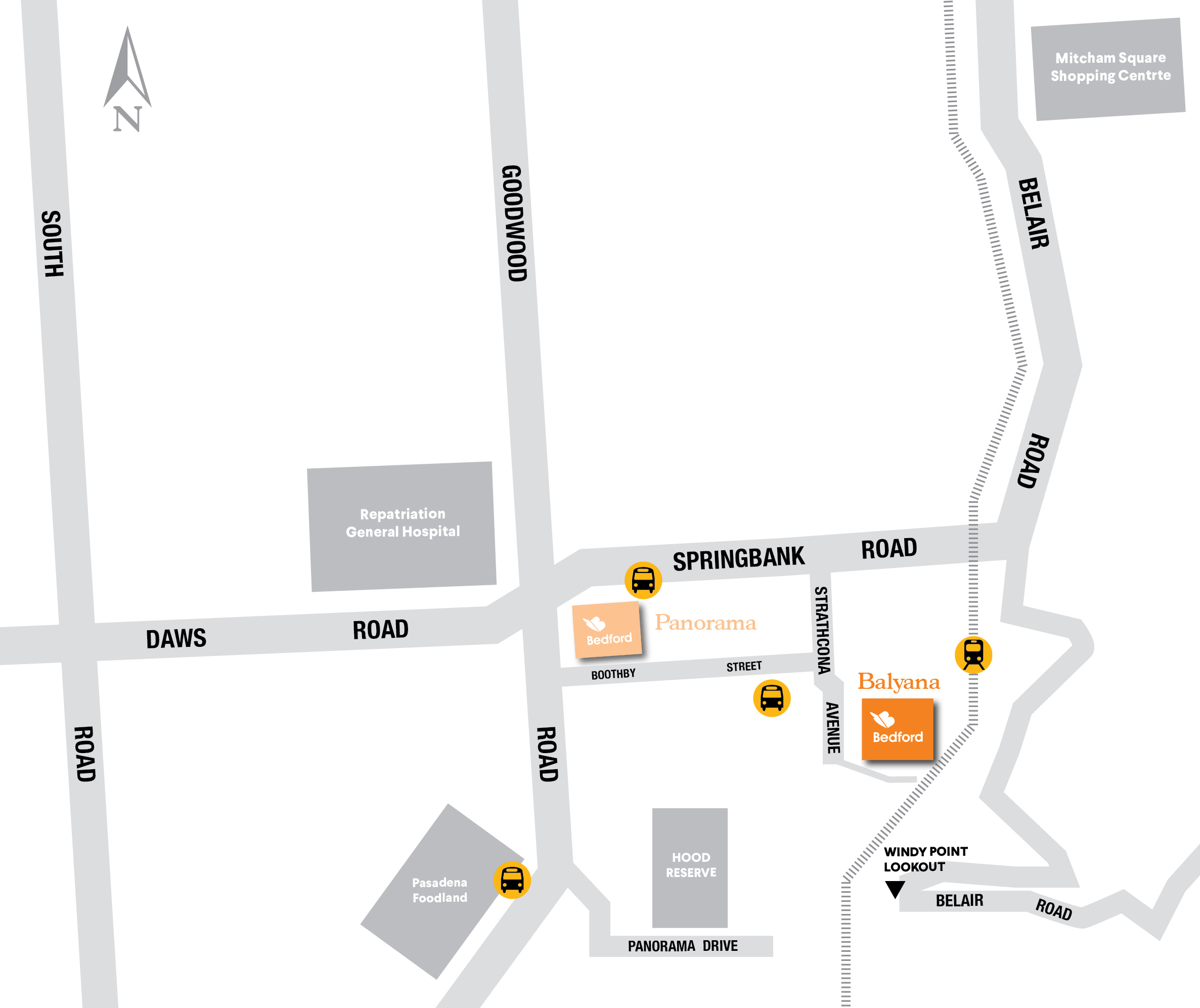 Panorama Day Options Location Map