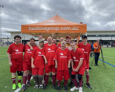 Bedford team in the Phoenix Cup