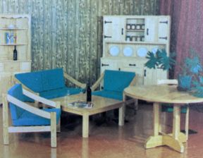 1980 Furniture range in Panorama showroom