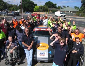 Rorys car at Bedford Panorama 2005