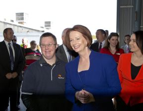Julia gillard visits, 2011