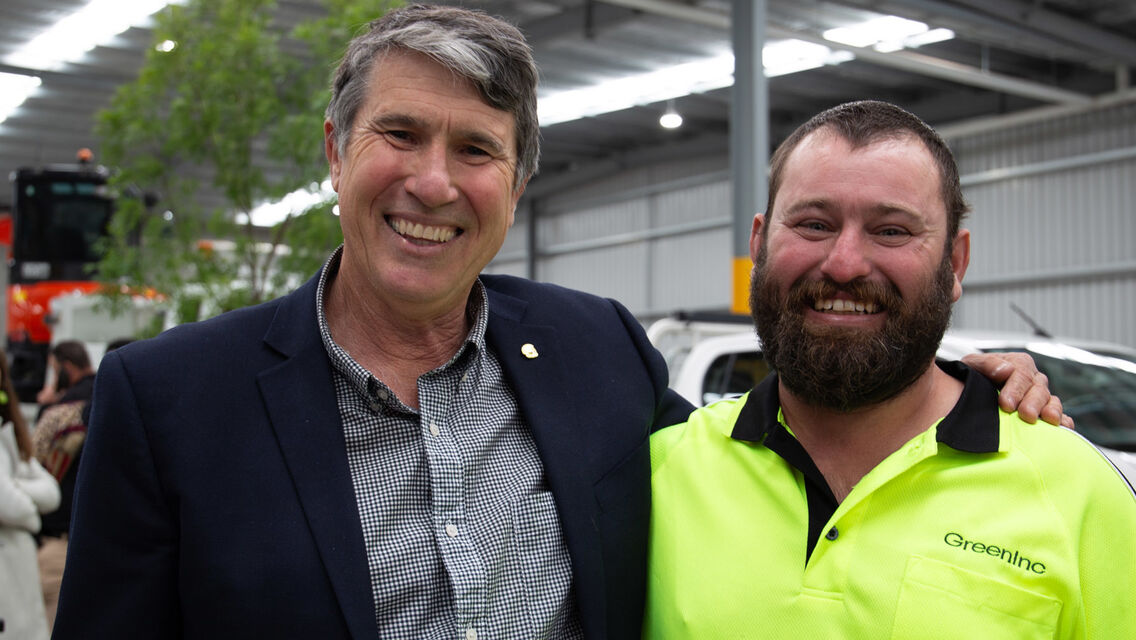 GreenInc Launch Kim and Lynton