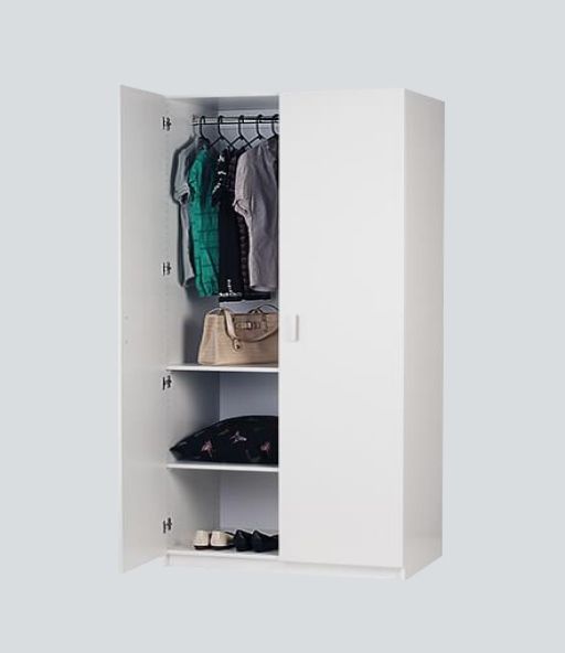 Two-door Wardrobe 900